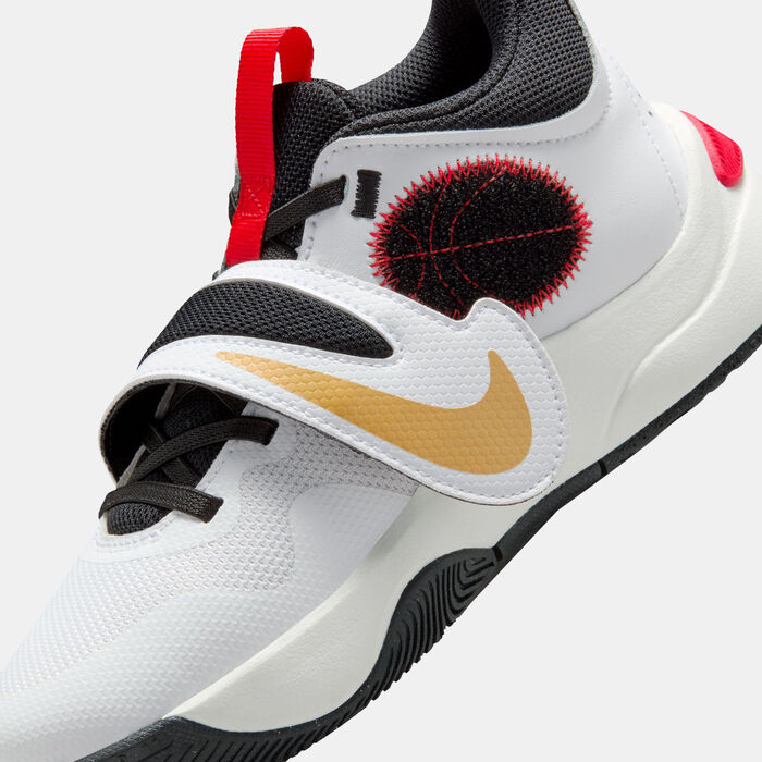 Nike Kids' Team Hustle D11 Basketball Shoe (Older Kids) White Nike Kids' Team Hustle D11 Basketball Shoe (Older Kids) White image number 4