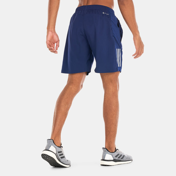 adidas Men's Own The Run Shorts Blue adidas Men's Own The Run Shorts Blue image number 1