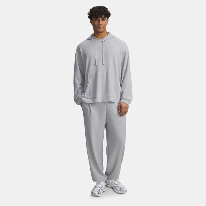 Under Armour Men's Rival Waffle Sweatpants Grey Under Armour Men's Rival Waffle Sweatpants Grey image number 2