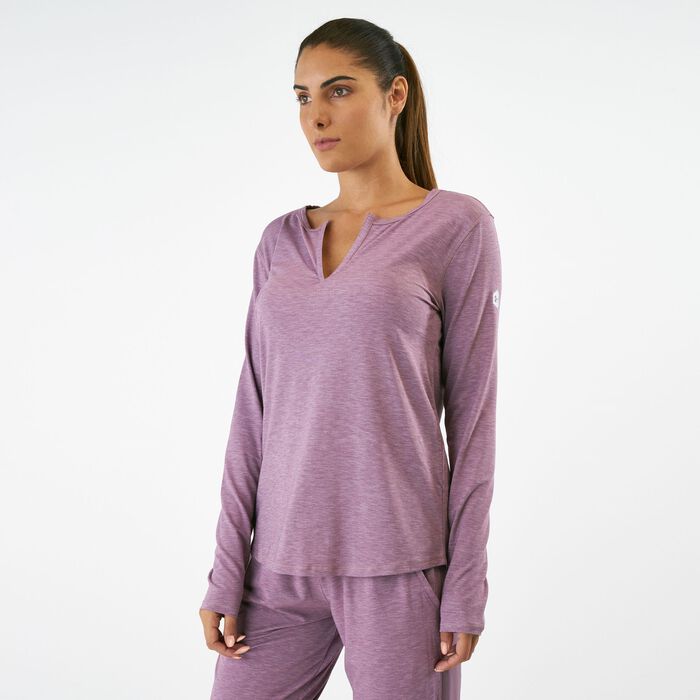Buy Under Armour Women's Athlete Recovery Sleepwear Long Sleeve T-Shirt in  Saudi Arabia | SSS