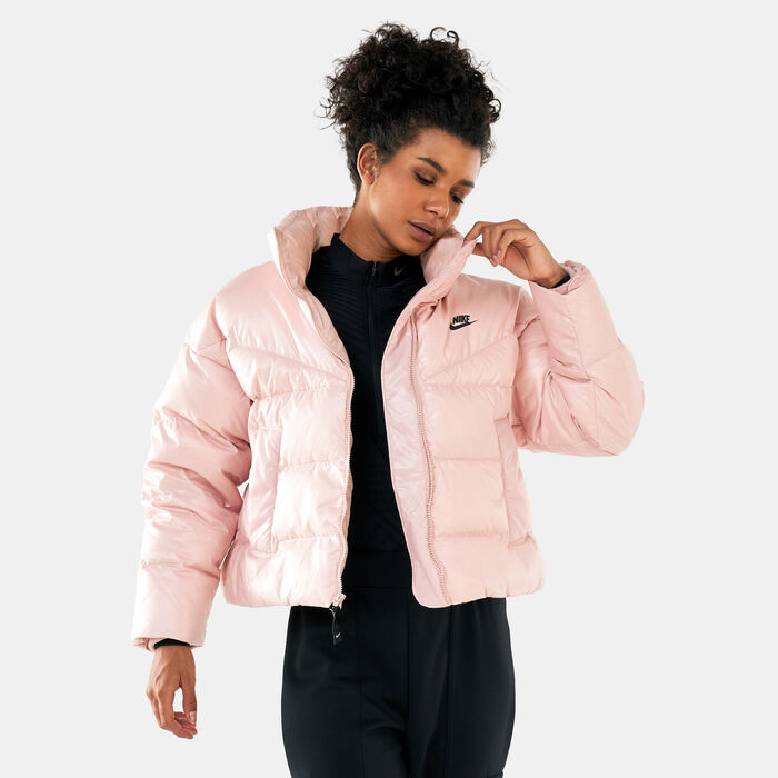 Buy Nike Women's Sportwear Therma-FIT City Series Jacket Pink in KSA -SSS