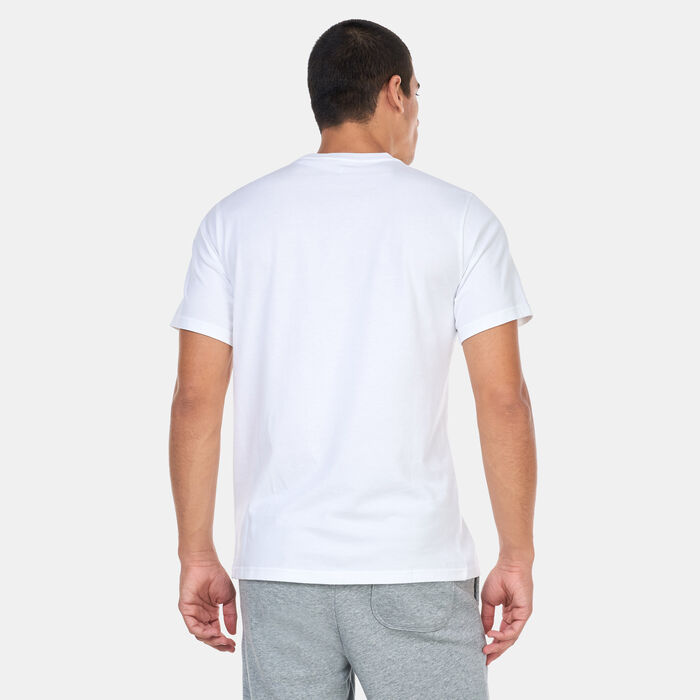 Converse Men's Winter Star Chevron Graphic T-Shirt White Converse Men's Winter Star Chevron Graphic T-Shirt White image number 0