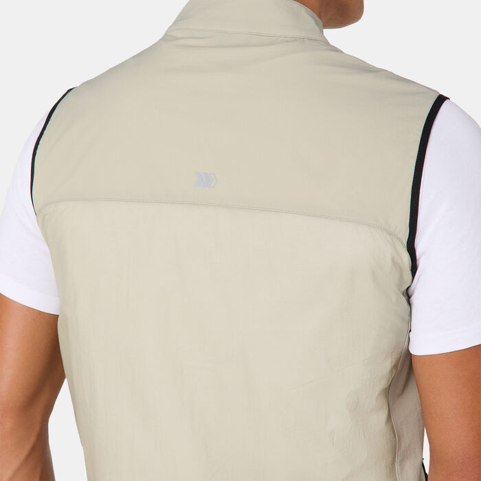 Sun and Sand Sports Men's Sleeveless Jacket Beige image number 3