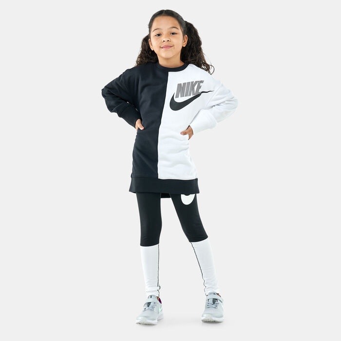 Nike Kids' Sportswear DNC Crew Sweatshirt Black Nike Kids' Sportswear DNC Crew Sweatshirt Black image number 2