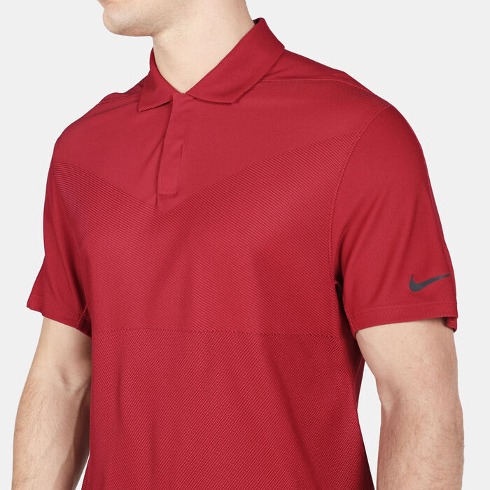 Nike Golf Men's Golf Dri-FIT ADV Tiger Woods Polo Shirt Grey Nike Golf Men's Golf Dri-FIT ADV Tiger Woods Polo Shirt Grey image number 3