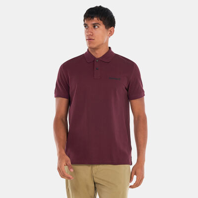 Timberland Men's Small Logo Polo Shirt Red
