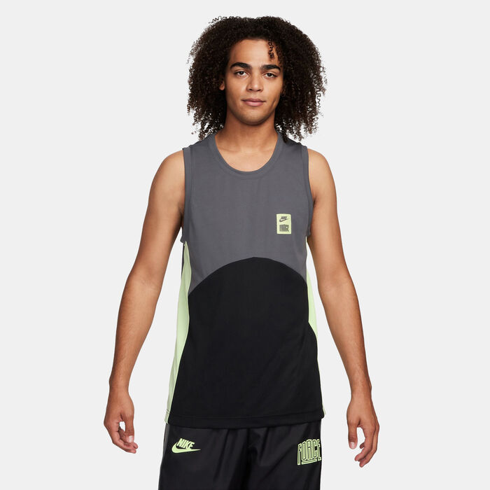 Nike Men's Starting 5 Dri-FIT Basketball Jersey Grey Nike Men's Starting 5 Dri-FIT Basketball Jersey Grey image number 0