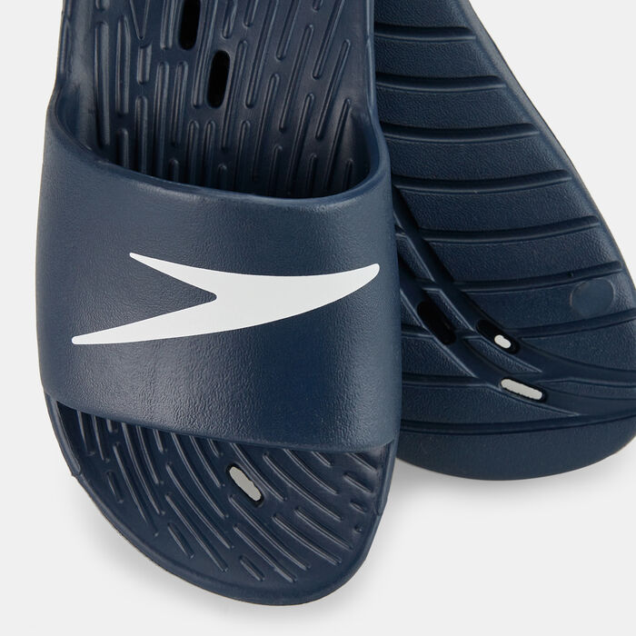 Speedo Kids' One Piece Ju Slides Blue Speedo Kids' One Piece Ju Slides Blue image number 2