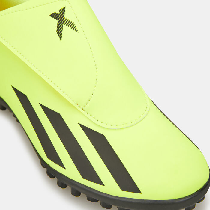 adidas Kids' X Crazyfast Club Hook-and-Loop Turf Ground Football Shoes (Younger and Older Kids) Multi-Color image number 5