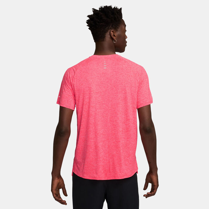 Nike Men's Stride Dri-FIT ADV Running Top Red Nike Men's Stride Dri-FIT ADV Running Top Red image number 1