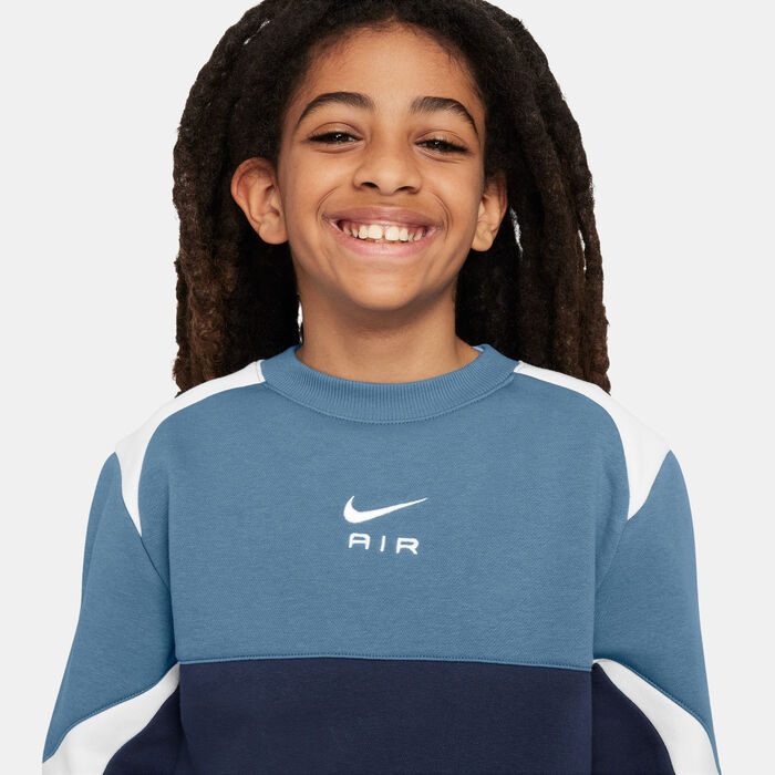 Nike Kids' Air Sweatshirt (Older Kids) Blue Nike Kids' Air Sweatshirt (Older Kids) Blue image number 2