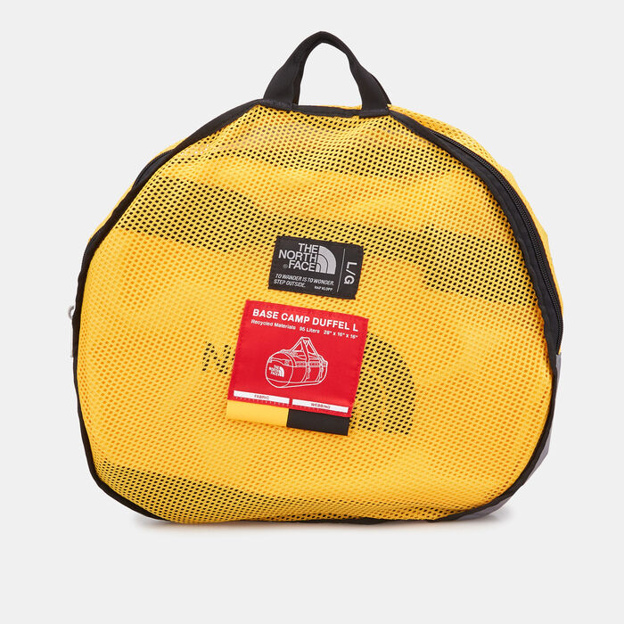 The North Face Base Camp Duffel Bag - Large yellow image number 4