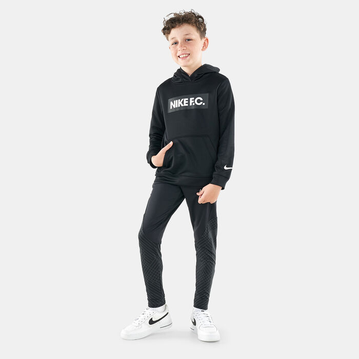 Nike Kids' Dri-FIT F.C. Libero Hoodie Black Nike Kids' Dri-FIT F.C. Libero Hoodie Black image number 2