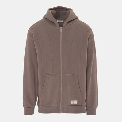The Giving Movement Men's Global Printed Hoodie Brown
