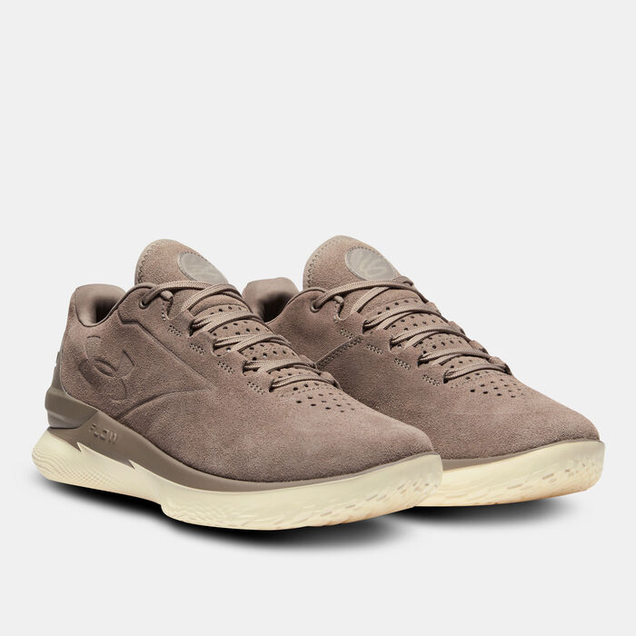 Under Armour Curry 1 Low FloTro Lux Basketball Shoes Brown image number 1