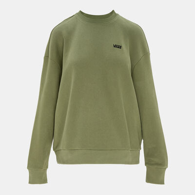 Vans Women's ComfyCush Essential Sweatshirt Green
