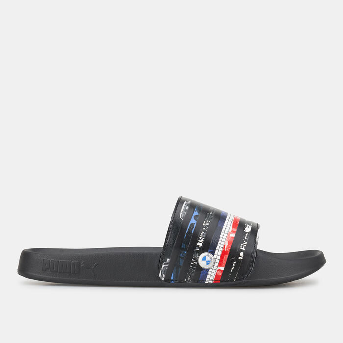 PUMA Men's BMW Motorsport Leadcat 2.0 Renegade Slides Black PUMA Men's BMW Motorsport Leadcat 2.0 Renegade Slides Black image number 1