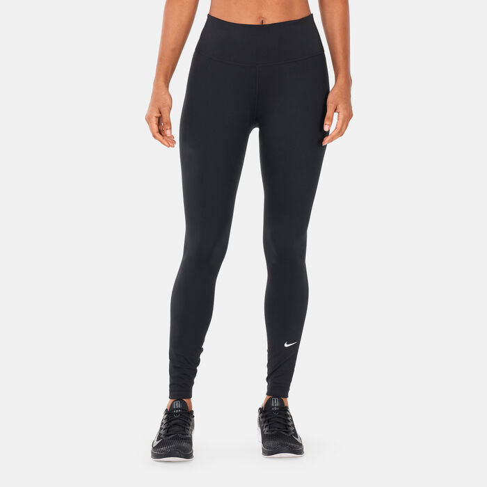 Nike Women's One Dri-FIT Training Leggings Black image number 0