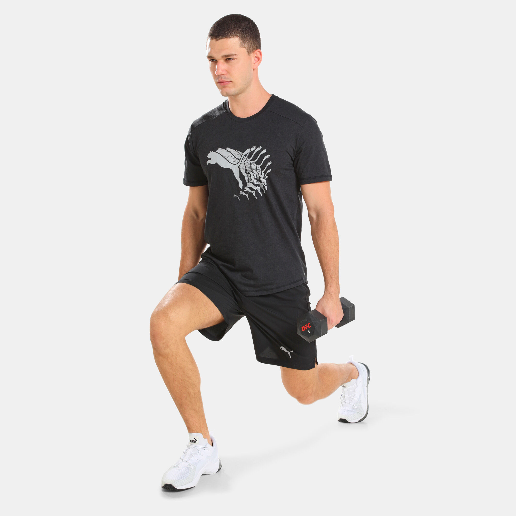Puma high tops mens dri fit shorts clearance