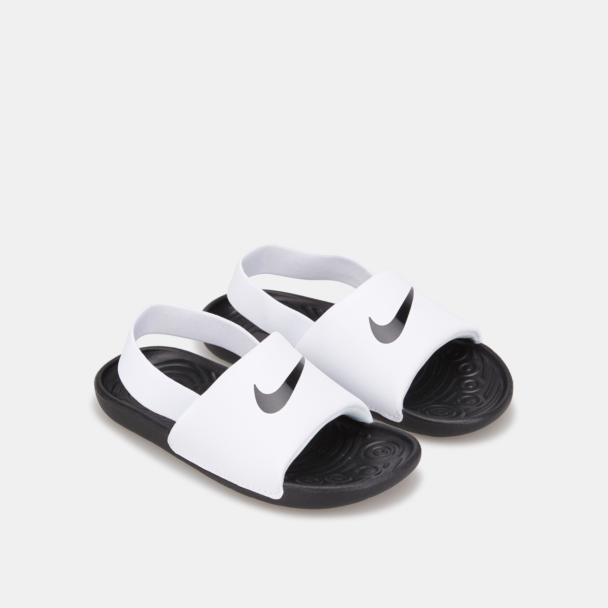Kids Kawa Slides Baby and Toddler White Nike in KSA SSS