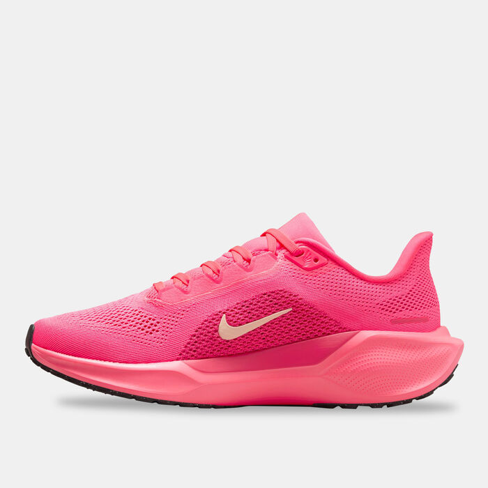 Nike Women's Pegasus 41 Road Running Shoes Pink Nike Women's Pegasus 41 Road Running Shoes Pink image number 1