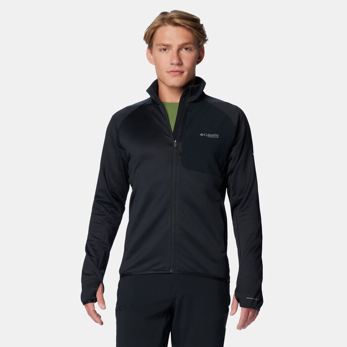 Columbia Men's Triple Canyon Grid Fleece II Full-Zip Jacket Black Columbia Men's Triple Canyon Grid Fleece II Full-Zip Jacket Black image number 0