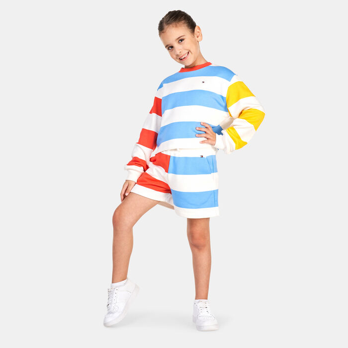 Tommy Hilfiger Kids' Bold Stripe Shorts Multi-Color Tommy Hilfiger Kids' Bold Stripe Shorts Multi-Color image number 2