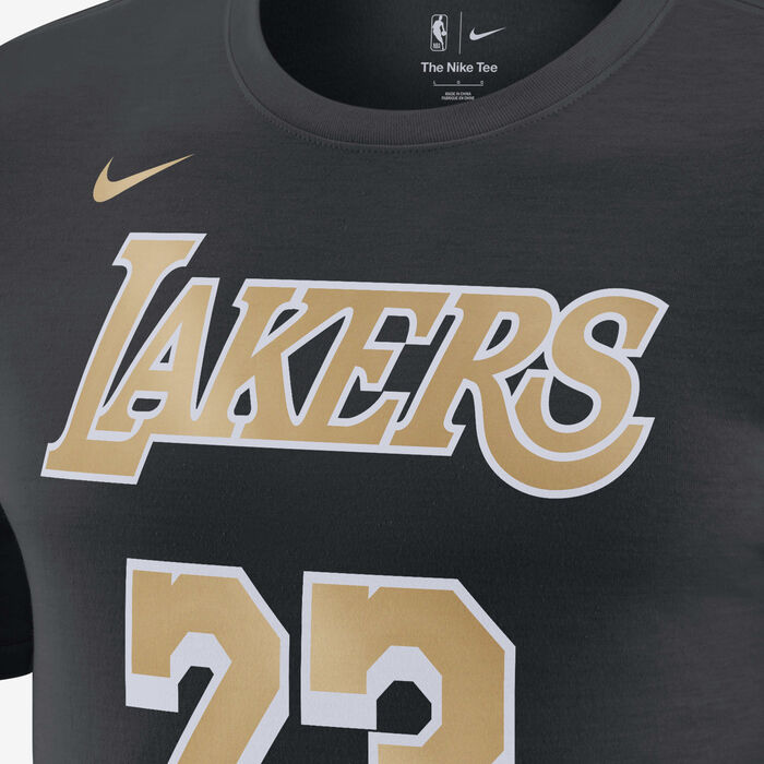 Nike Men's NBA LeBron James Select Series T-Shirt Black Nike Men's NBA LeBron James Select Series T-Shirt Black image number 2