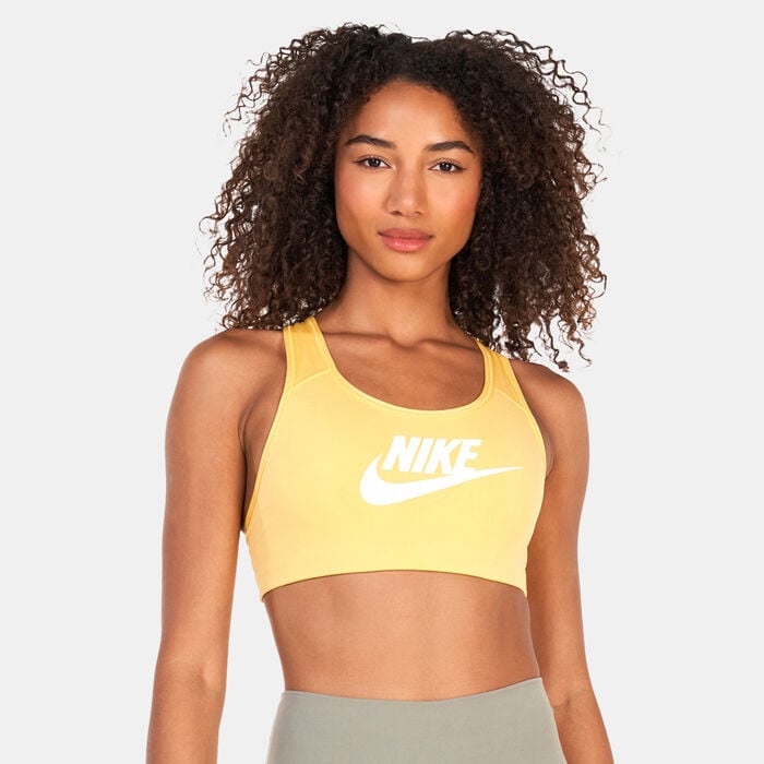 Nike Women's Dri-FIT Swoosh Sports Bra Orange Nike Women's Dri-FIT Swoosh Sports Bra Orange image number 0