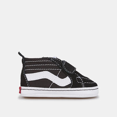 Vans Kids' Sk8-Hi Crib Shoe (Baby & Toddler) Black