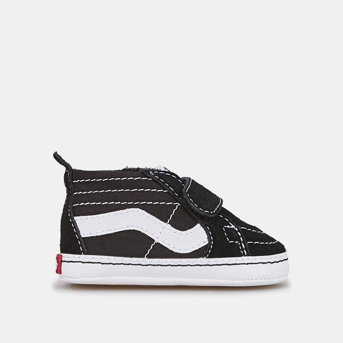 Vans Kids' Sk8-Hi Crib Shoe (Baby & Toddler) Black Vans Kids' Sk8-Hi Crib Shoe (Baby & Toddler) Black image number 0