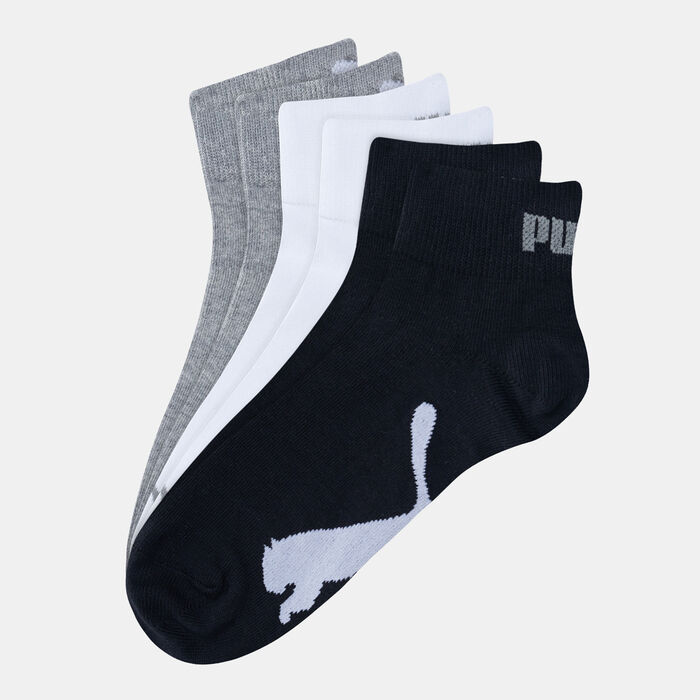 PUMA Lifestyle Quarter Socks (3 pack) Multi-Color image number 0