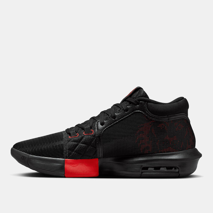 Nike LeBron Witness 8 Basketball Shoes Black Nike LeBron Witness 8 Basketball Shoes Black image number 2