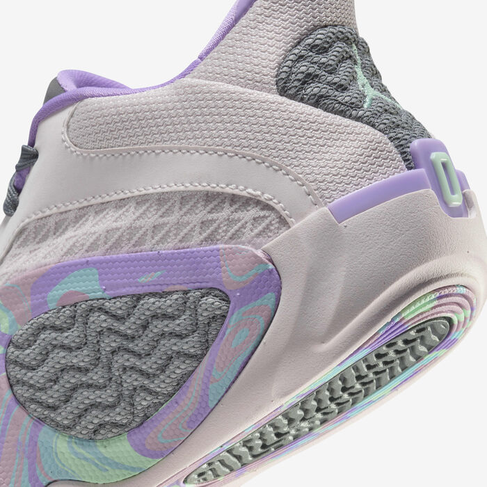 Jordan Kids' Tatum 2 Basketball Shoes Purple image number 7