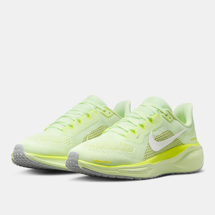Nike Women's Pegasus 41 Road Running Shoes Green Nike Women's Pegasus 41 Road Running Shoes Green image number 1