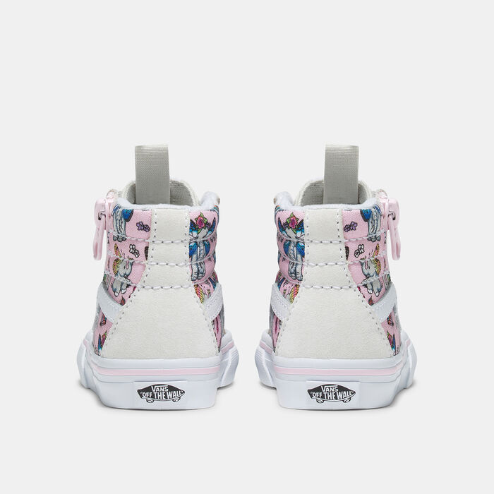 Vans Kids' Sk8-Hi Reissue Side-Zip Shoes Grey image number 2