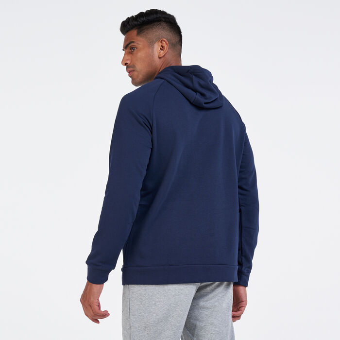 Nike Men's Dri-FIT Swoosh Hoodie Blue Nike Men's Dri-FIT Swoosh Hoodie Blue image number 1
