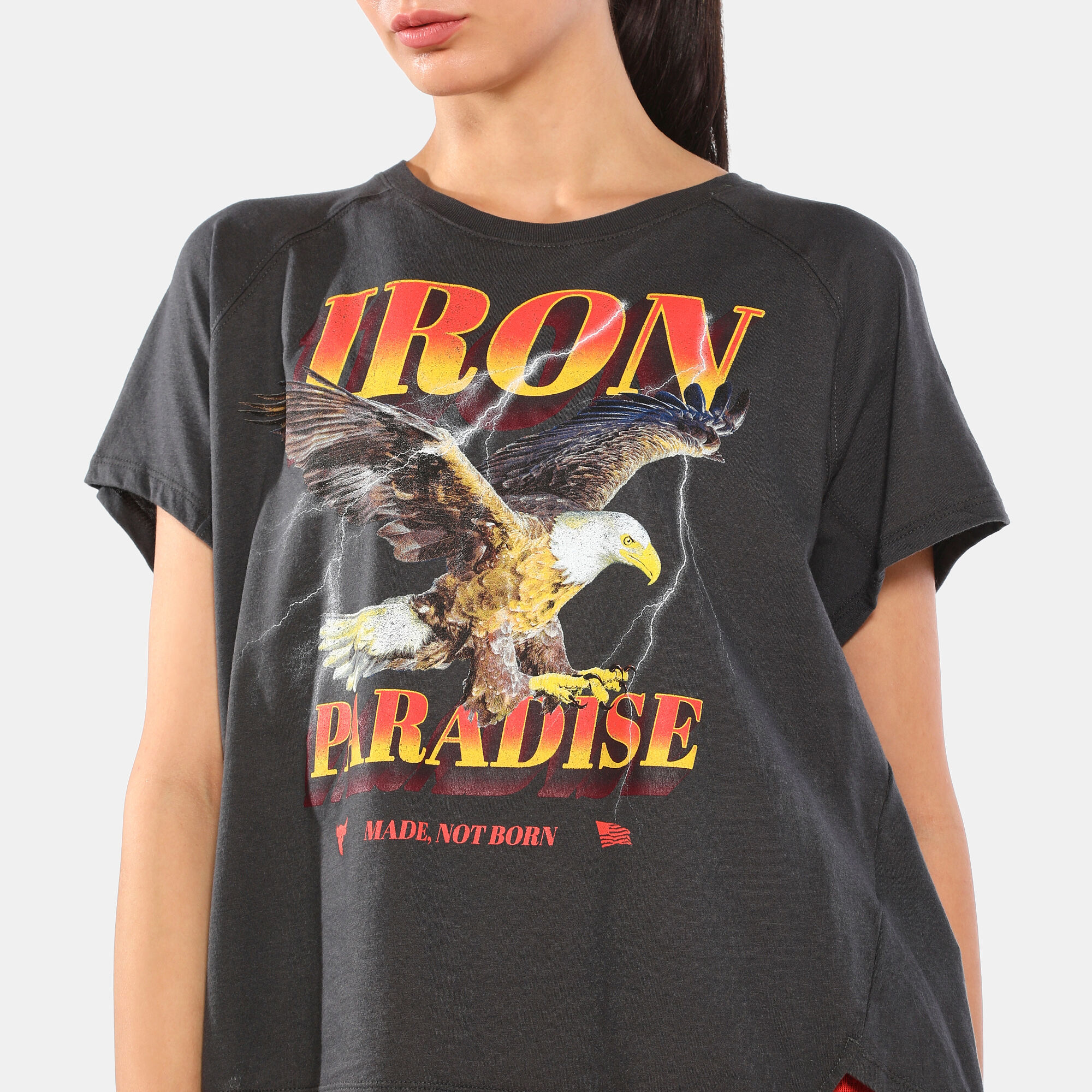 Women s Project Rock Iron Paradise T Shirt