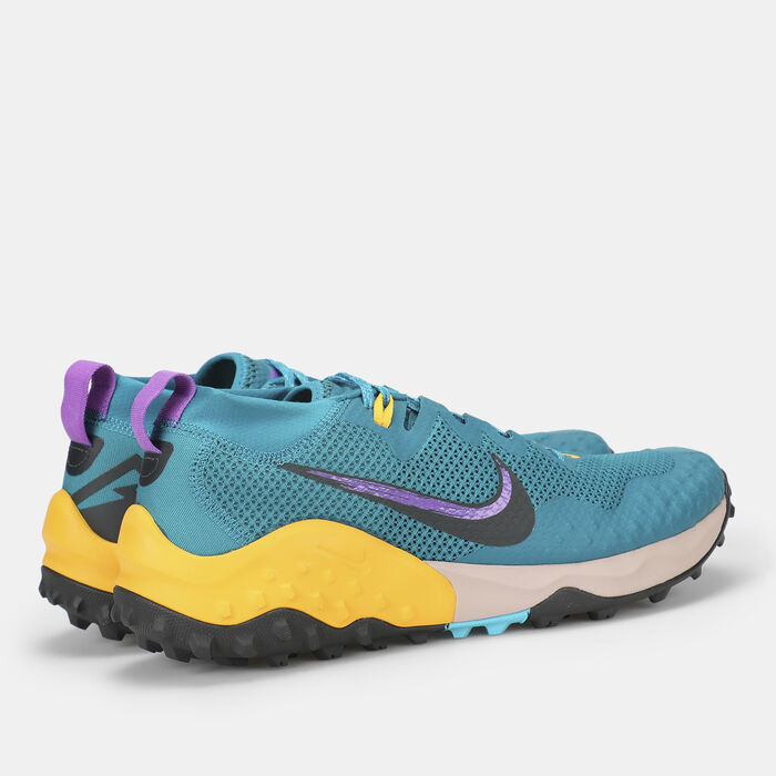 Nike Men's Wildhorse 7 Trail Running Shoe Green Nike Men's Wildhorse 7 Trail Running Shoe Green image number 2