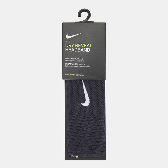 Nike Dri-FIT Reveal Headband Black Nike Dri-FIT Reveal Headband Black image number 0