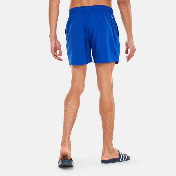 adidas Men's Short Length Solid Swim Shorts Blue image number 1