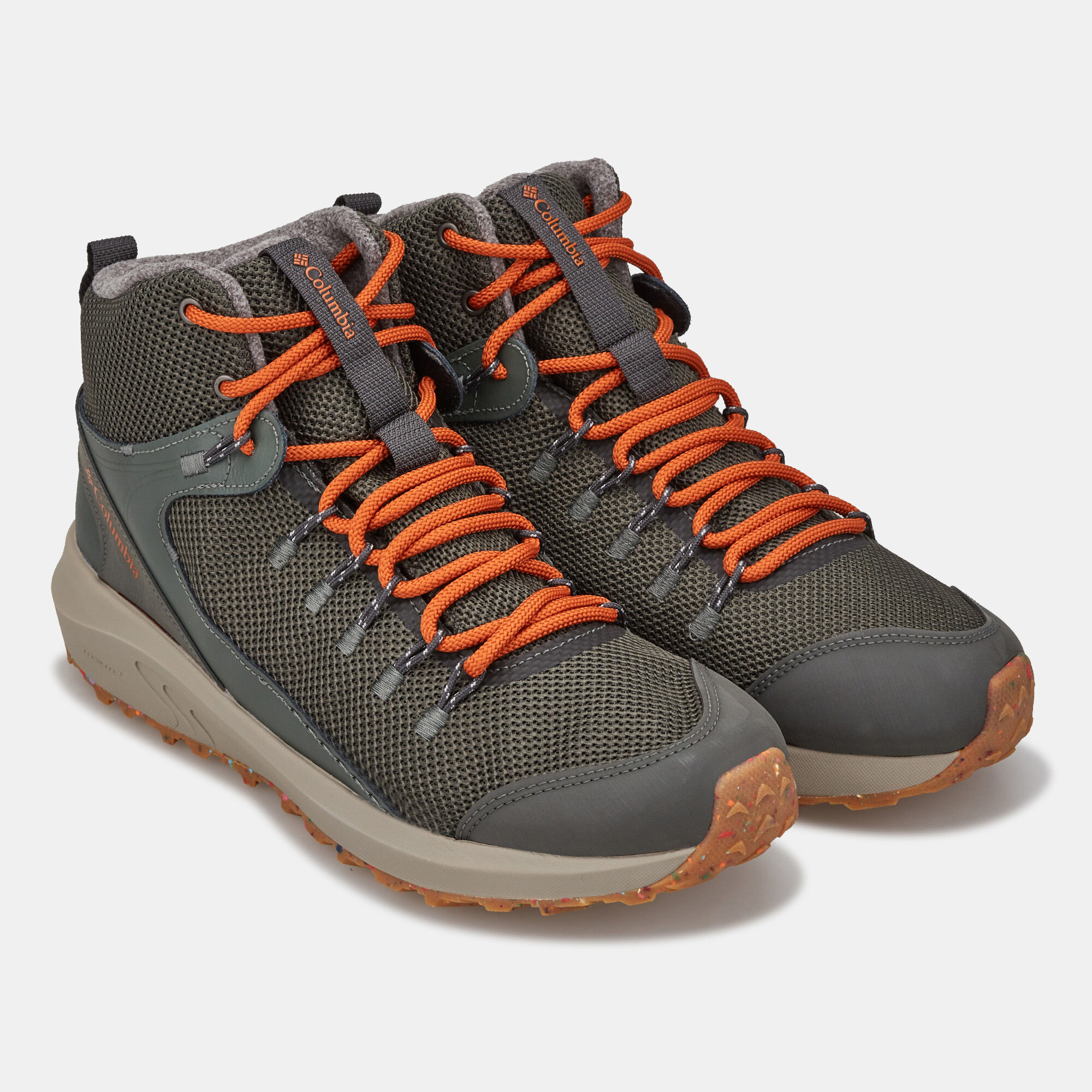 Buy Columbia Men s Trailstorm Mid Waterproof Omni Heat Shoe