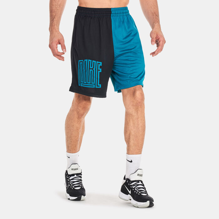 Nike Men's Dri-FIT Asymmetric Starting Five Shorts Black Nike Men's Dri-FIT Asymmetric Starting Five Shorts Black image number 0