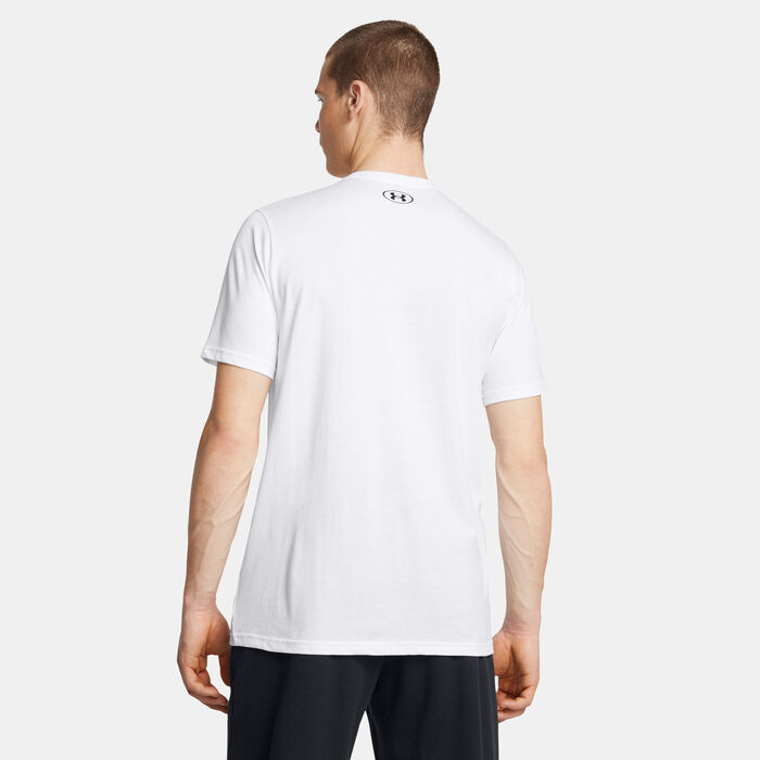 Under Armour Men's Project Rock Payoff Graphic T-Shirt White image number 1