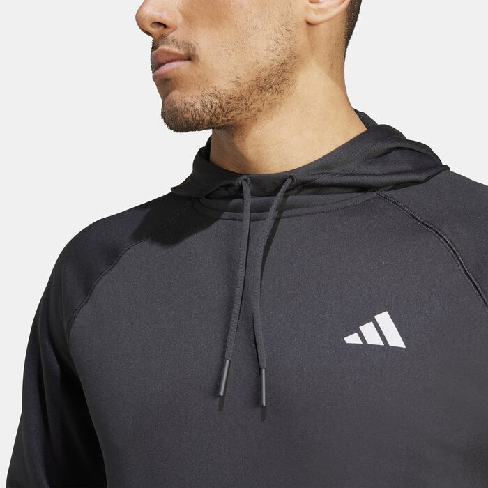 adidas Game and Go 3-Stripes Training Hoodie Black adidas Game and Go 3-Stripes Training Hoodie Black image number 3