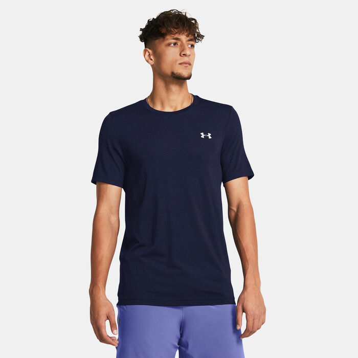 Under Armour Men's Vanish Seamless T-Shirt Blue Under Armour Men's Vanish Seamless T-Shirt Blue image number 0