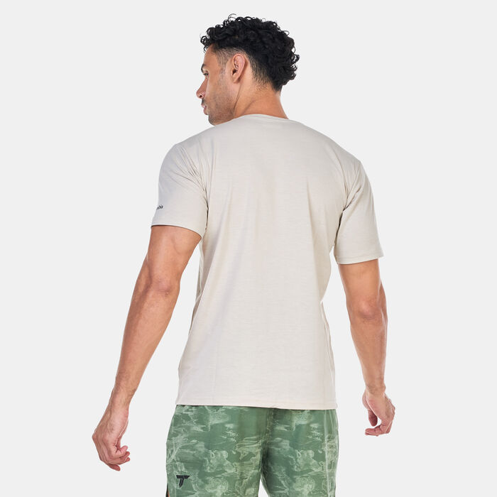 Columbia Men's Sun Trek™ Short Sleeve Graphic T-Shirt Brown Columbia Men's Sun Trek™ Short Sleeve Graphic T-Shirt Brown image number 1