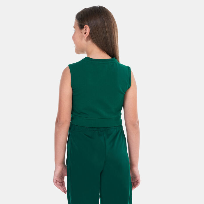 adidas Originals Kids' Collegiate Graphic Pack Crop Top Green adidas Originals Kids' Collegiate Graphic Pack Crop Top Green image number 1