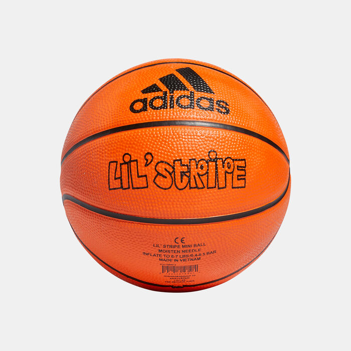 adidas Kids' Lil' Stripe Mini Basketball Brown adidas Kids' Lil' Stripe Mini Basketball Brown image number 1