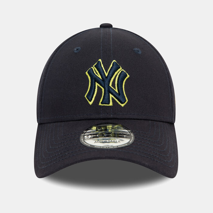 New Era Men's MLB New York Yankees Team Outline 9FORTY Cap Blue New Era Men's MLB New York Yankees Team Outline 9FORTY Cap Blue image number 0